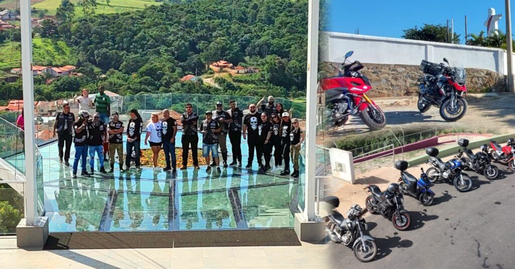foto: Motociclistas no Mirante